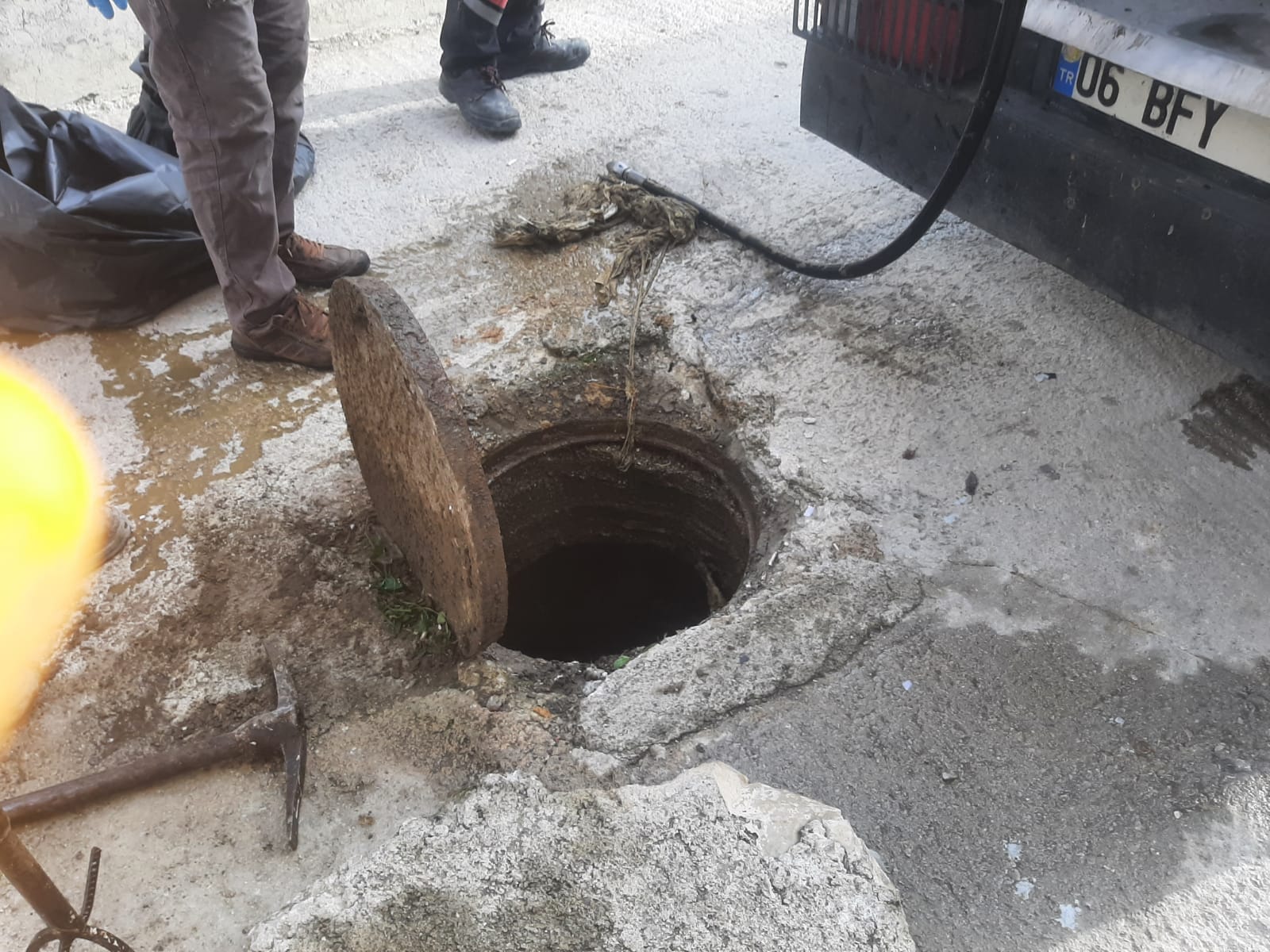 Kanalizasyon Hattı Açma